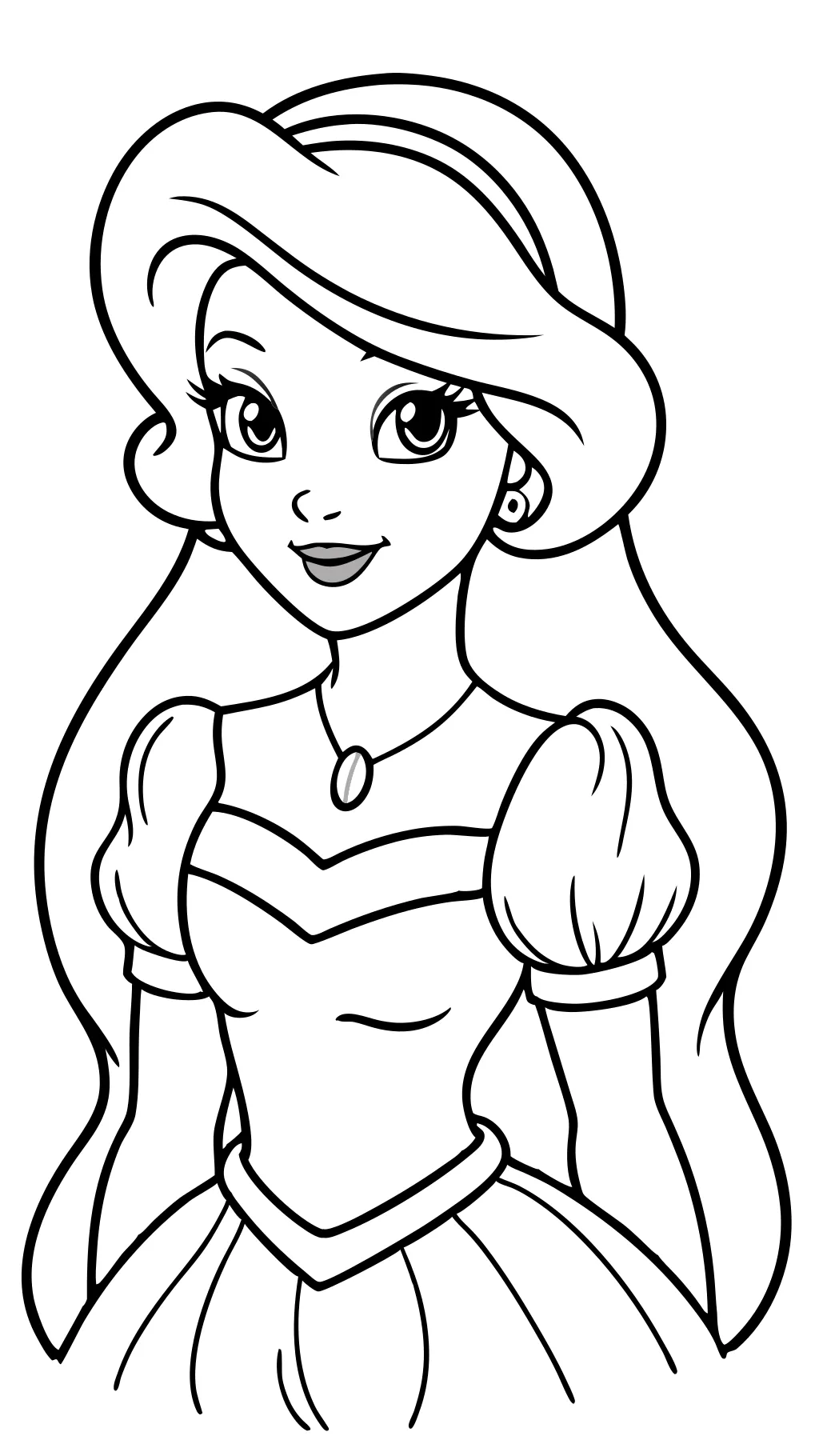 princess disney coloring pages